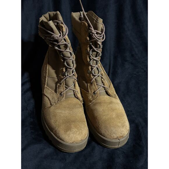 USGI Vibram Hot Weather Army Combat Boot Coyote US 10.5